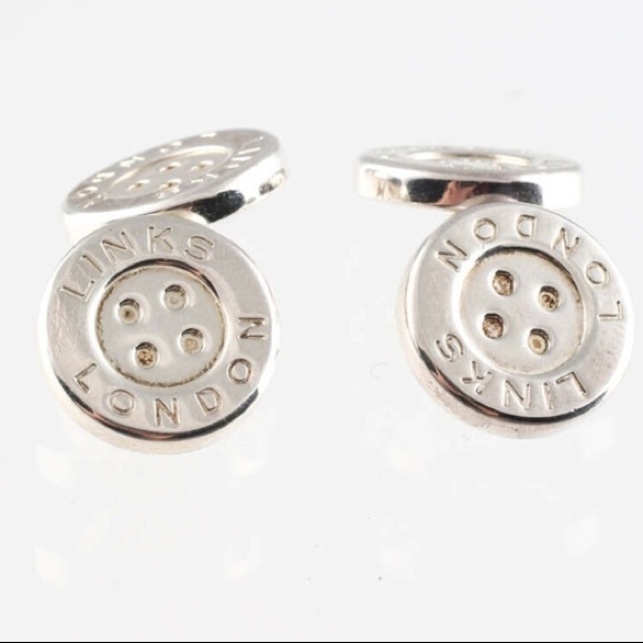 LINKS OF LONDON NWT Sterling Silver Cufflinks NEW 925 England GQ 925 GIFT - Picture 9 of 9